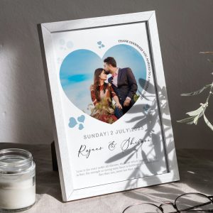 Heart Photoframe with Date