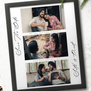 Save the date photoframe